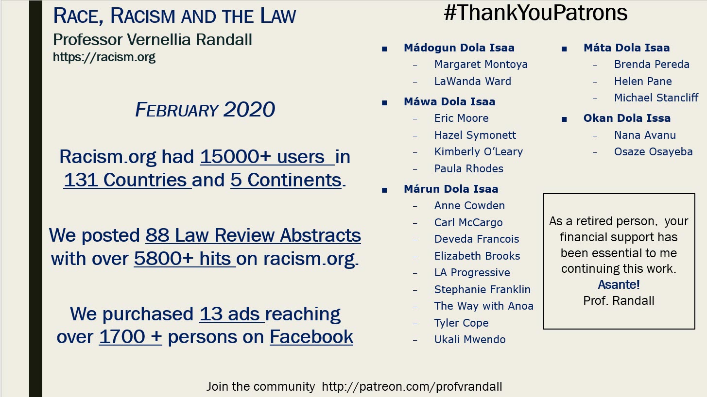 2020 02 February Thank you